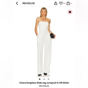 NICHOLAS strapless jumpsuit
